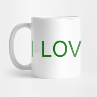 I LOVE YOU Mug